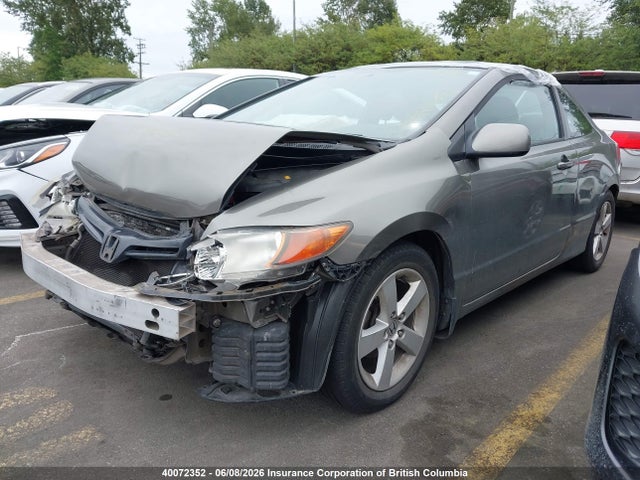 40072352 :رقم المزاد ، 2HGFG12806H505315 vin ، 2006 Honda Civic Ex مزاد بيع
