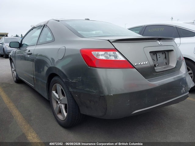 40072352 :رقم المزاد ، 2HGFG12806H505315 vin ، 2006 Honda Civic Ex مزاد بيع