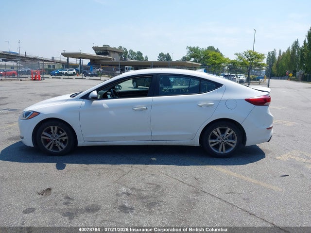 40078784 :رقم المزاد ، KMHD84LF6HU360083 vin ، 2017 Hyundai Elantra Se/value/limited مزاد بيع