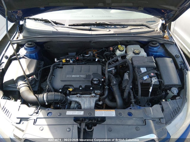 2012 Chevrolet Cruze Eco მანქანა იყიდება აუქციონზე, vin: 1G1PK5SC8C7160564, აუქციონის ნომერი: 40074674