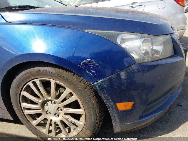2012 Chevrolet Cruze Eco მანქანა იყიდება აუქციონზე, vin: 1G1PK5SC8C7160564, აუქციონის ნომერი: 40074674