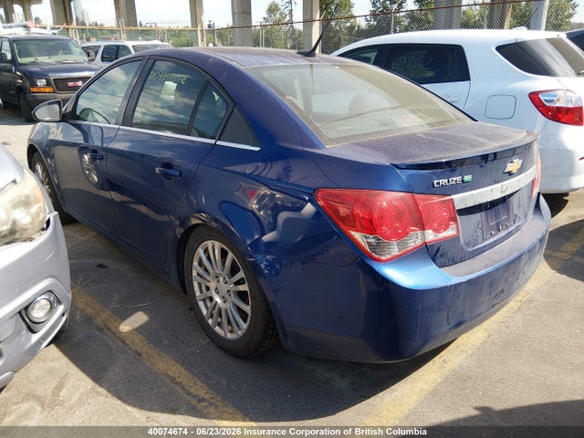 2012 Chevrolet Cruze Eco მანქანა იყიდება აუქციონზე, vin: 1G1PK5SC8C7160564, აუქციონის ნომერი: 40074674