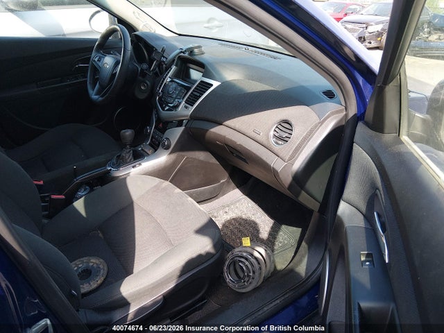 2012 Chevrolet Cruze Eco მანქანა იყიდება აუქციონზე, vin: 1G1PK5SC8C7160564, აუქციონის ნომერი: 40074674