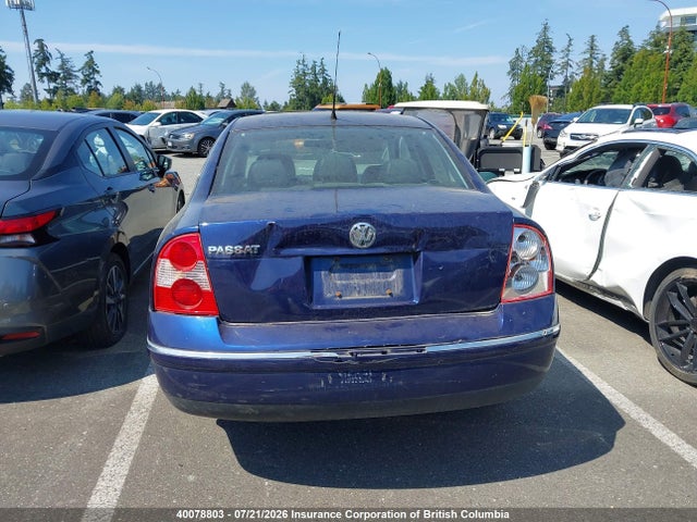 Aukcja sprzedaży 2003 Volkswagen Passat Gls, vin: WVWPD23B13P398035, numer aukcji: 40078803