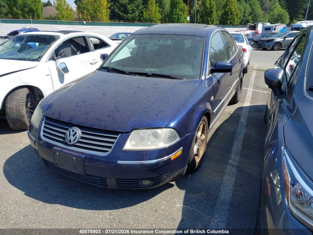 Aukcja sprzedaży 2003 Volkswagen Passat Gls, vin: WVWPD23B13P398035, numer aukcji: 40078803
