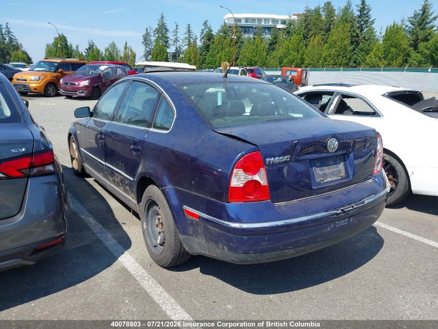 Aukcja sprzedaży 2003 Volkswagen Passat Gls, vin: WVWPD23B13P398035, numer aukcji: 40078803