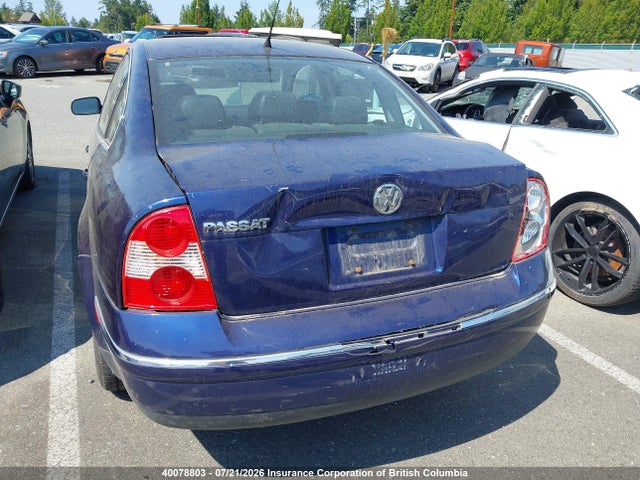 Aukcja sprzedaży 2003 Volkswagen Passat Gls, vin: WVWPD23B13P398035, numer aukcji: 40078803
