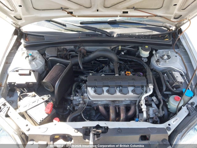2002 Honda Civic მანქანა იყიდება აუქციონზე, vin: 2HGES16842H901195, აუქციონის ნომერი: 40078813