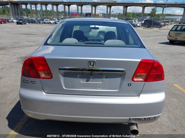 2002 Honda Civic მანქანა იყიდება აუქციონზე, vin: 2HGES16842H901195, აუქციონის ნომერი: 40078813