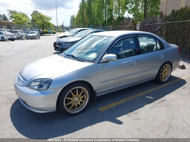 2002 Honda Civic მანქანა იყიდება აუქციონზე, vin: 2HGES16842H901195, აუქციონის ნომერი: 40078813