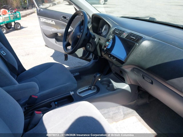 2002 Honda Civic მანქანა იყიდება აუქციონზე, vin: 2HGES16842H901195, აუქციონის ნომერი: 40078813