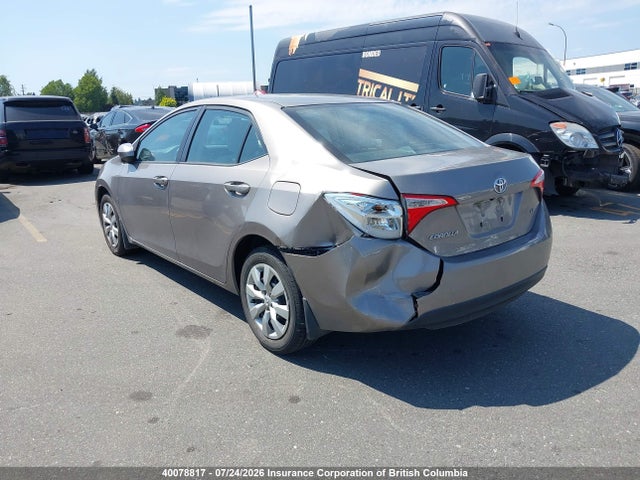 Продаж на аукціоні авто 2016 Toyota Corolla L/le/le Pls/prm/s/s Pls, vin: 2T1BURHE9GC658644, номер лоту: 40078817