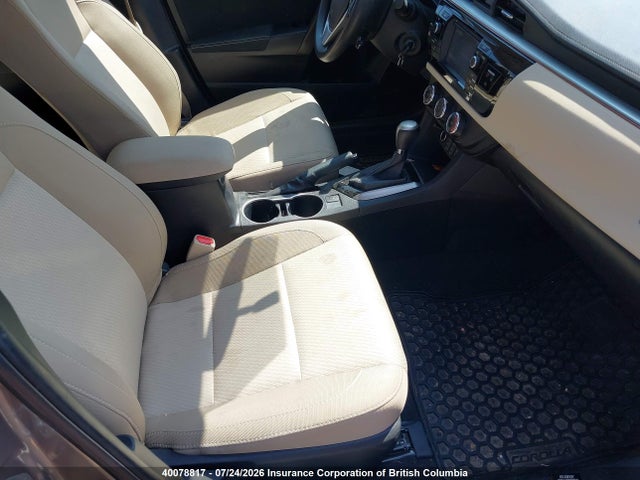 Продаж на аукціоні авто 2016 Toyota Corolla L/le/le Pls/prm/s/s Pls, vin: 2T1BURHE9GC658644, номер лоту: 40078817