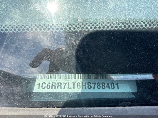 RAM 1500 Slt 2017 1C6RR7LT6HS788401 Image 9