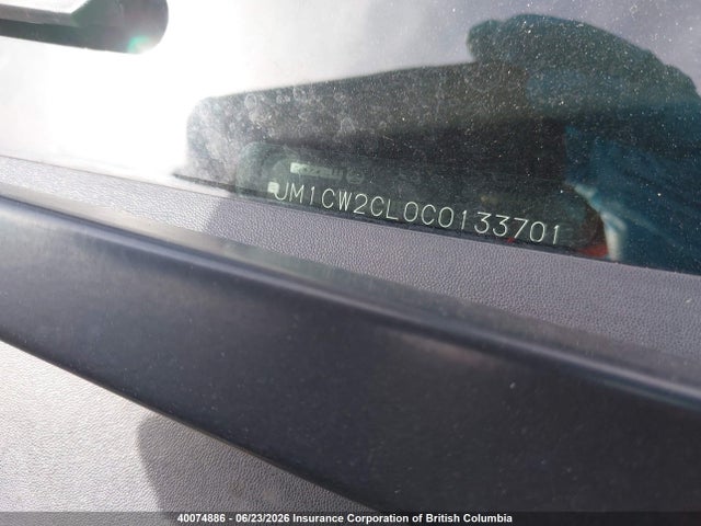 40074886 :رقم المزاد ، JM1CW2CL0C0133701 vin ، 2012 Mazda 5 مزاد بيع