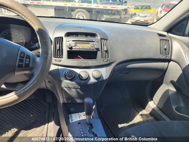 40078833 :رقم المزاد ، KMHDU45DX9U765128 vin ، 2009 Hyundai Elantra Gls/se مزاد بيع