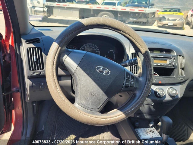 40078833 :رقم المزاد ، KMHDU45DX9U765128 vin ، 2009 Hyundai Elantra Gls/se مزاد بيع