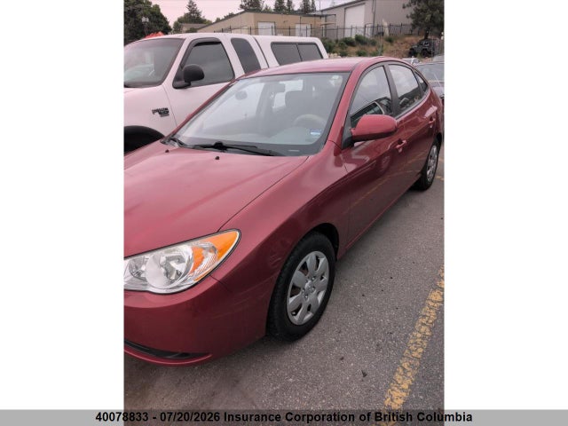 40078833 :رقم المزاد ، KMHDU45DX9U765128 vin ، 2009 Hyundai Elantra Gls/se مزاد بيع