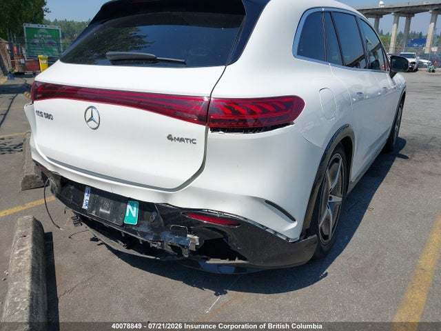2023 Mercedes-benz Eqs 580 4matic მანქანა იყიდება აუქციონზე, vin: 4JGDM4EB6PA019952, აუქციონის ნომერი: 40078849