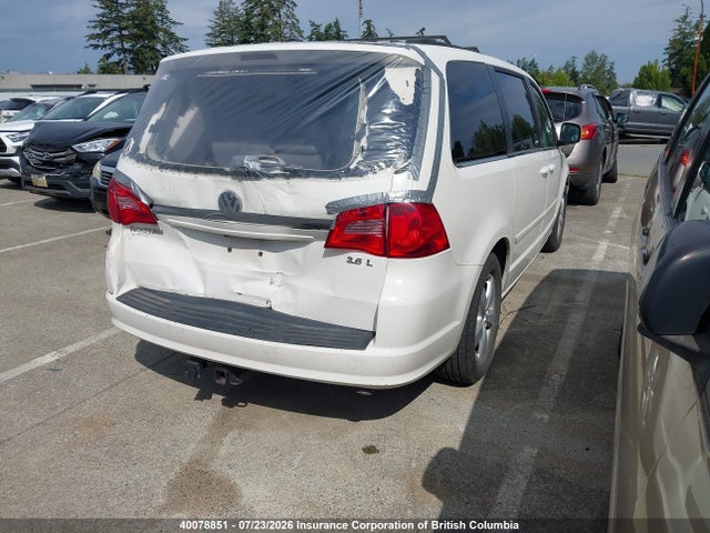 Aukcja sprzedaży 2011 Volkswagen Routan Sel, vin: 2V4RW5DG5BR696296, numer aukcji: 40078851