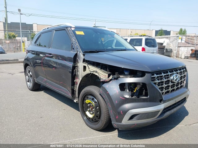 40078881 :رقم المزاد ، KMHRC8A39MU111999 vin ، 2021 Hyundai Venue مزاد بيع