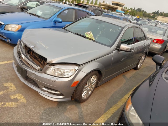 2011 Mercedes-benz C 300 4matic მანქანა იყიდება აუქციონზე, vin: WDDGF8BB6BA520538, აუქციონის ნომერი: 40073510