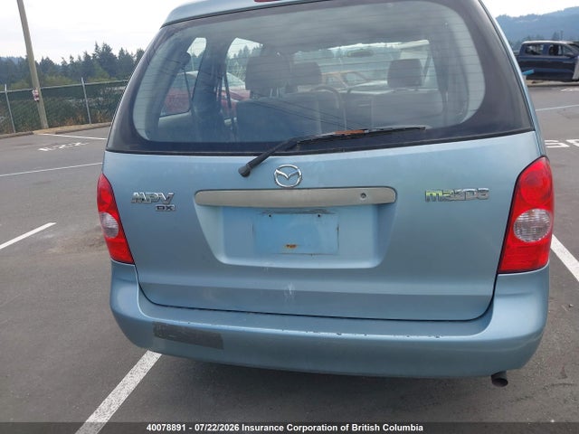 40078891 :رقم المزاد ، JM3LW28A820328362 vin ، 2002 Mazda Mpv Wagon مزاد بيع