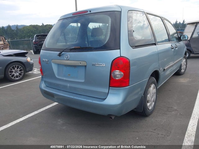 40078891 :رقم المزاد ، JM3LW28A820328362 vin ، 2002 Mazda Mpv Wagon مزاد بيع