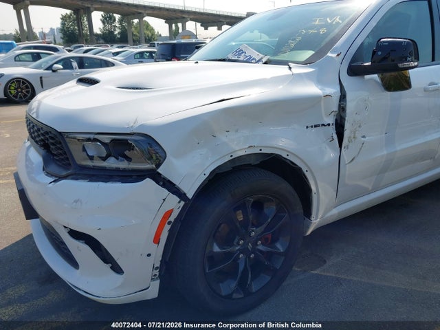 Продаж на аукціоні авто 2022 Dodge Durango R/t, vin: 1C4SDJCT5NC214903, номер лоту: 40072404