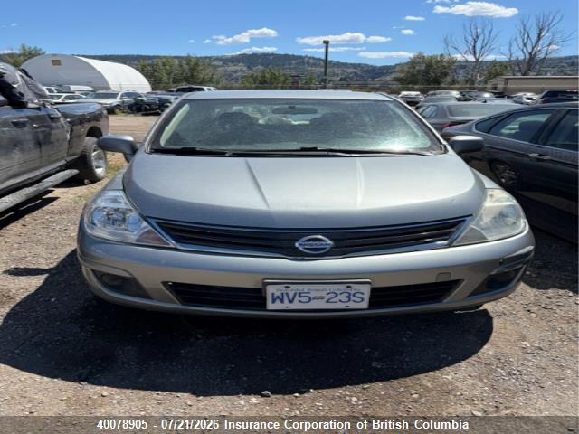 40078905 :رقم المزاد ، 3N1BC1CP6AL380595 vin ، 2010 Nissan Versa مزاد بيع