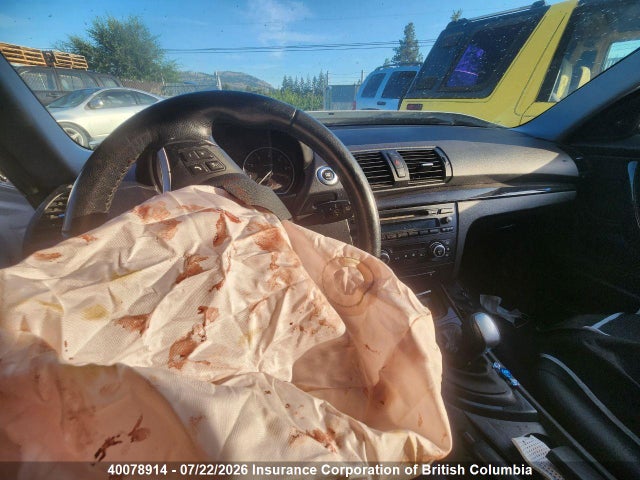 40078914 :رقم المزاد ، WBAUP73539VK74707 vin ، 2009 Bmw 128i مزاد بيع