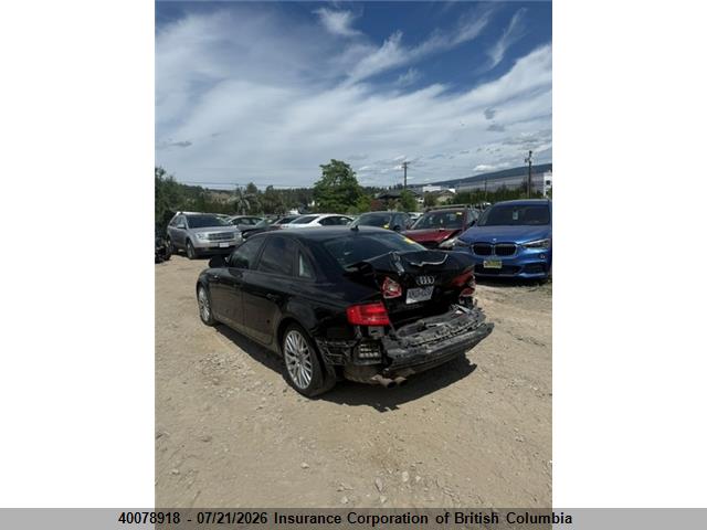 2009 Audi A4 მანქანა იყიდება აუქციონზე, vin: WAULF68K69N023607, აუქციონის ნომერი: 40078918