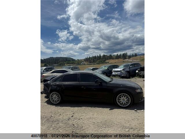 2009 Audi A4 მანქანა იყიდება აუქციონზე, vin: WAULF68K69N023607, აუქციონის ნომერი: 40078918
