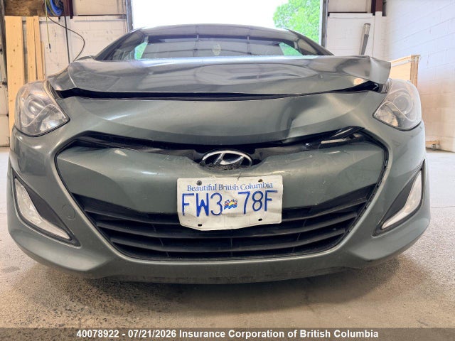 2013 Hyundai Elantra Gt მანქანა იყიდება აუქციონზე, vin: KMHD35LE1DU100244, აუქციონის ნომერი: 40078922