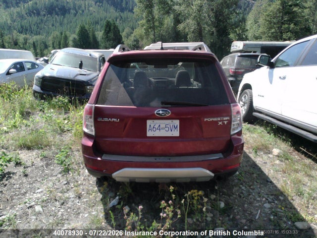 40078930 :رقم المزاد ، JF2SH66669H767903 vin ، 2009 Subaru Forester 2.5xt Limited مزاد بيع