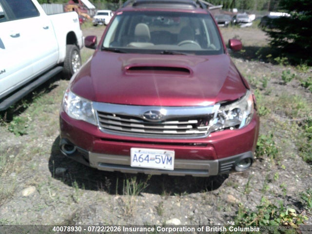 40078930 :رقم المزاد ، JF2SH66669H767903 vin ، 2009 Subaru Forester 2.5xt Limited مزاد بيع