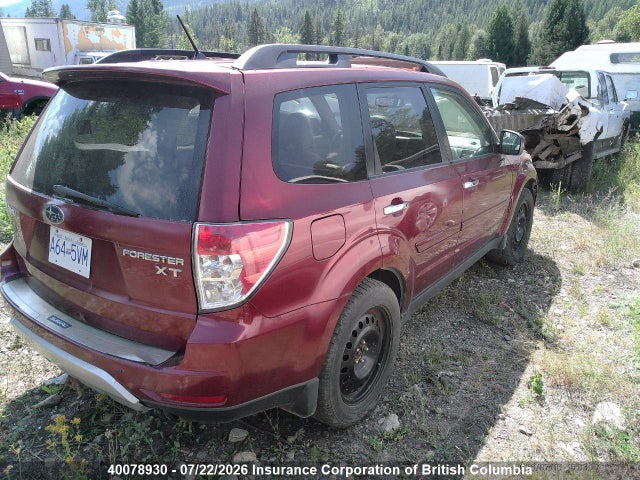 40078930 :رقم المزاد ، JF2SH66669H767903 vin ، 2009 Subaru Forester 2.5xt Limited مزاد بيع