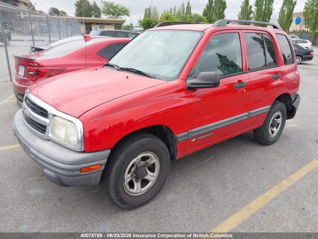 Продажа на аукционе авто 2003 Chevrolet Tracker, vin: 2CNBJ13C836900864, номер лота: 40075769