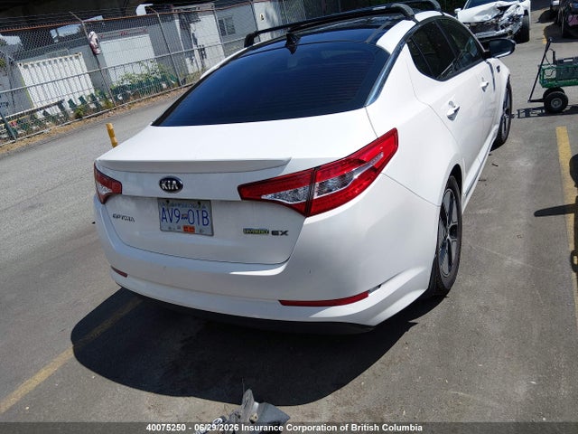 Auction sale of the 2013 Kia Optima Hybrid, vin: KNAGM4AD9D5059761, lot number: 40075250