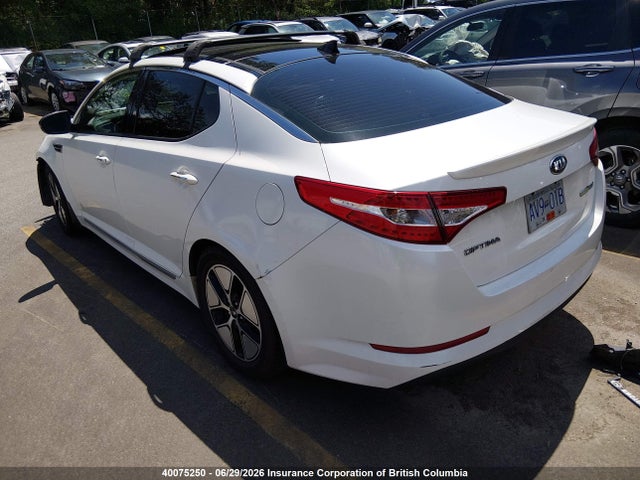 Auction sale of the 2013 Kia Optima Hybrid, vin: KNAGM4AD9D5059761, lot number: 40075250