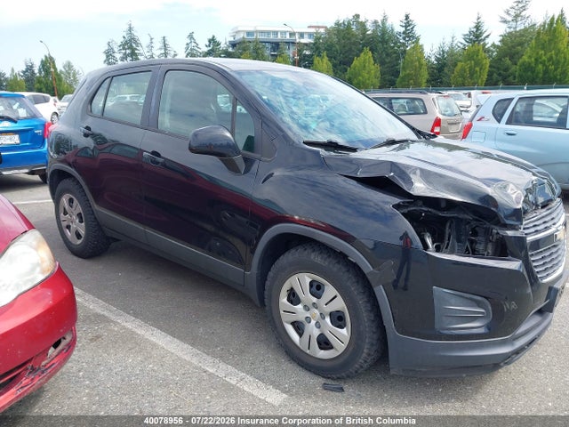 40078956 :رقم المزاد ، 3GNCJKSB2FL128148 vin ، 2015 Chevrolet Trax مزاد بيع