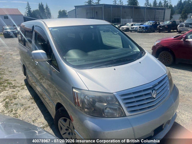 Продаж на аукціоні авто 2003 Toyota Alphard, vin: MNH150020171, номер лоту: 40078967