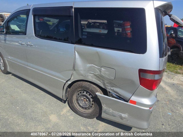 Продаж на аукціоні авто 2003 Toyota Alphard, vin: MNH150020171, номер лоту: 40078967