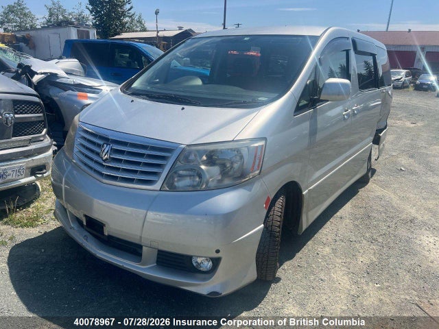 Продаж на аукціоні авто 2003 Toyota Alphard, vin: MNH150020171, номер лоту: 40078967