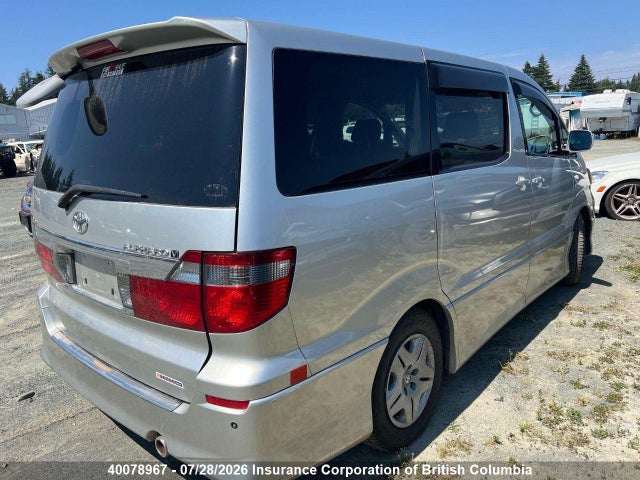Продаж на аукціоні авто 2003 Toyota Alphard, vin: MNH150020171, номер лоту: 40078967