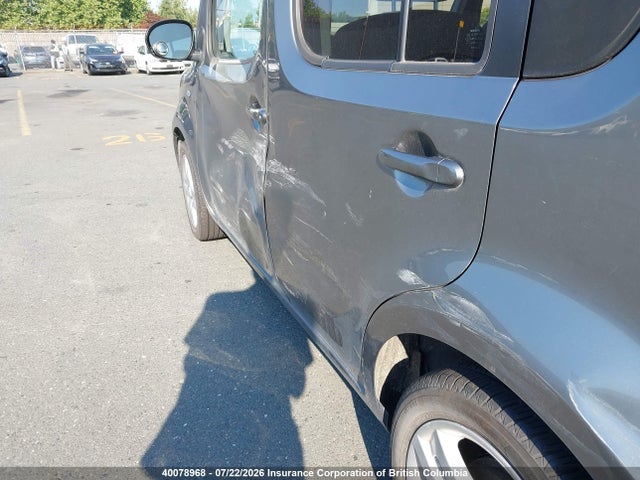 40078968 :رقم المزاد ، JN8AZ28R69T108826 vin ، 2009 Nissan Cube مزاد بيع