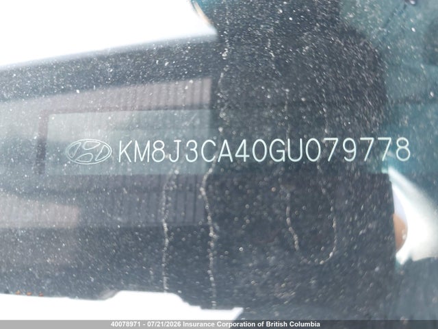 40078971 :رقم المزاد ، KM8J3CA40GU079778 vin ، 2016 Hyundai Tucson Limited/sport And Eco/se مزاد بيع