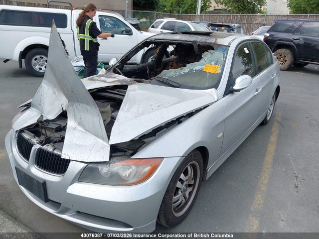 40076087 :رقم المزاد ، WBAVH13507KC96020 vin ، 2007 Bmw 323 I مزاد بيع