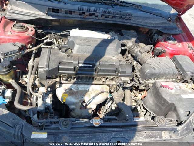 2007 Kia Spectra Lx/lx Convenience/lx Premium მანქანა იყიდება აუქციონზე, vin: KNAFE121075448076, აუქციონის ნომერი: 40078973