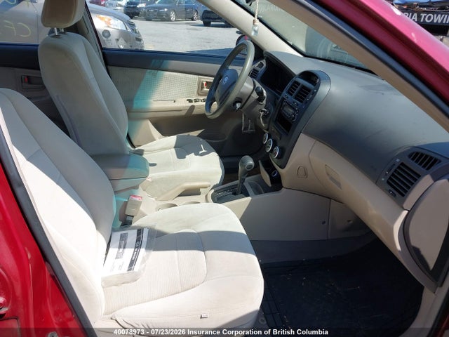 2007 Kia Spectra Lx/lx Convenience/lx Premium მანქანა იყიდება აუქციონზე, vin: KNAFE121075448076, აუქციონის ნომერი: 40078973